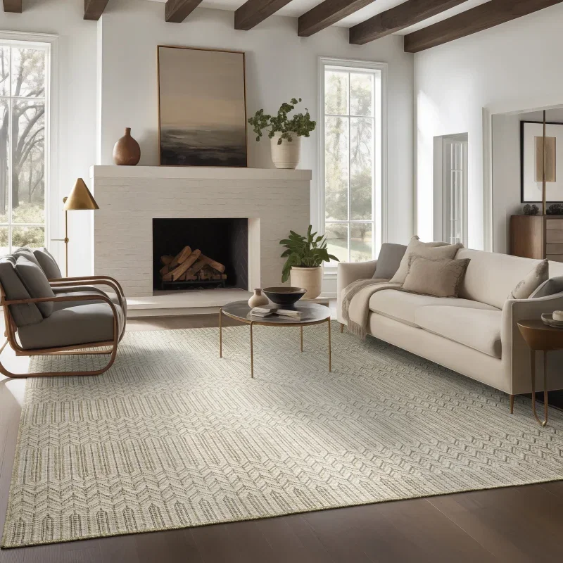Tapete Carey Zigzag en Beige