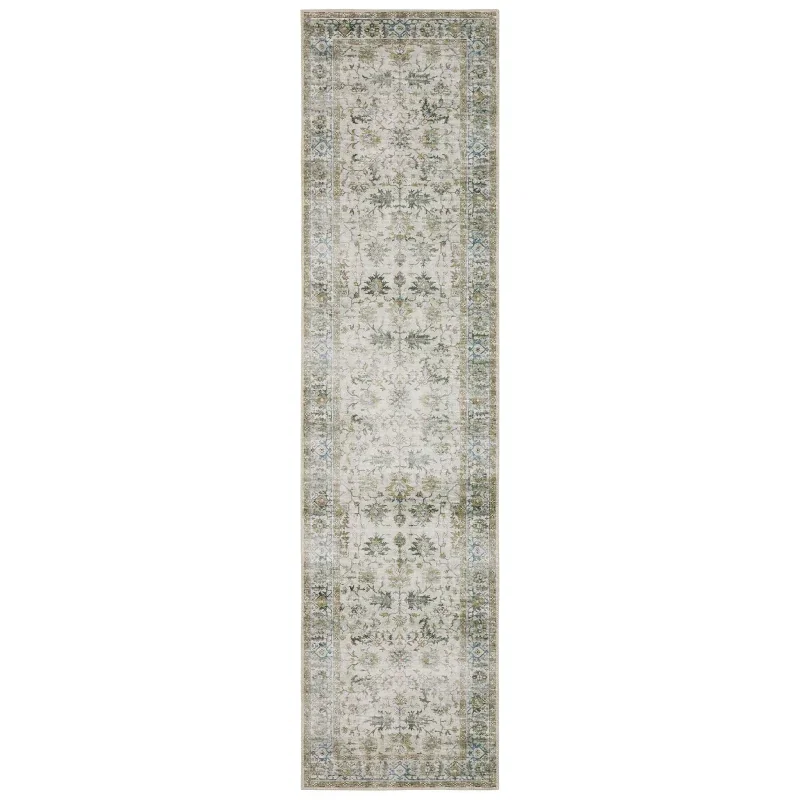 Tapete Carlota Floral en Marfil