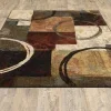 Tapete Casona Círculos en Café