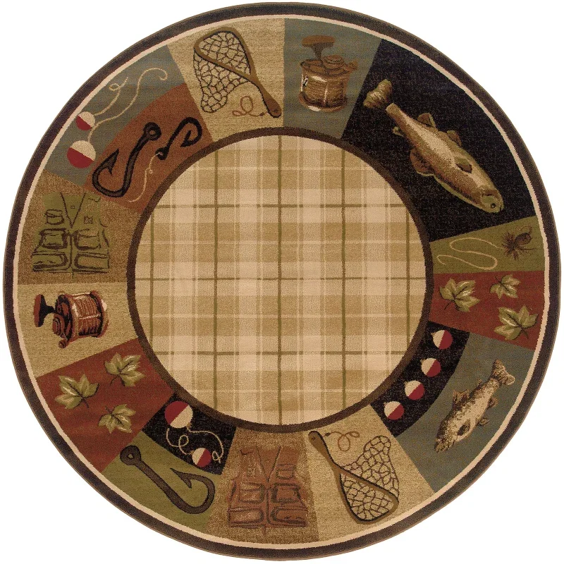 Tapete Casona Lago en Beige