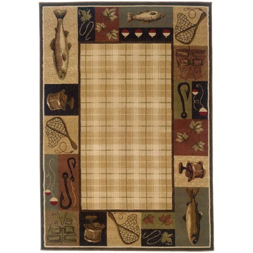 Tapete Casona Lago en Beige