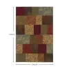 Tapete Casona Patchwork en Verde