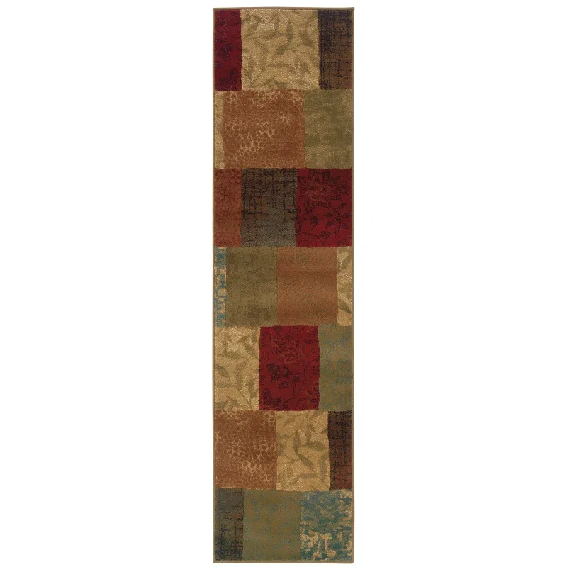 Tapete Casona Patchwork en Verde