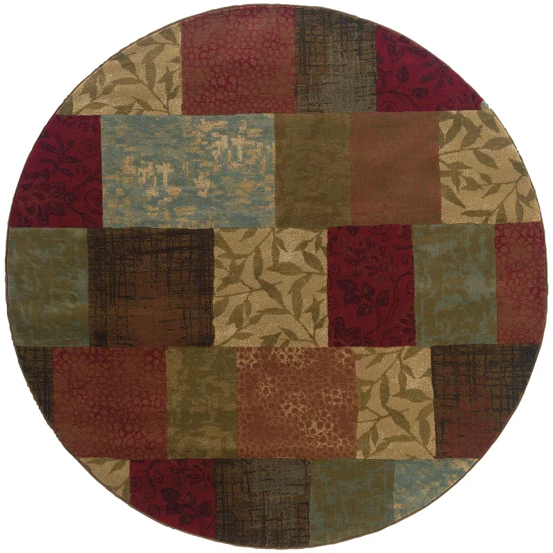 Tapete Casona Patchwork en Verde