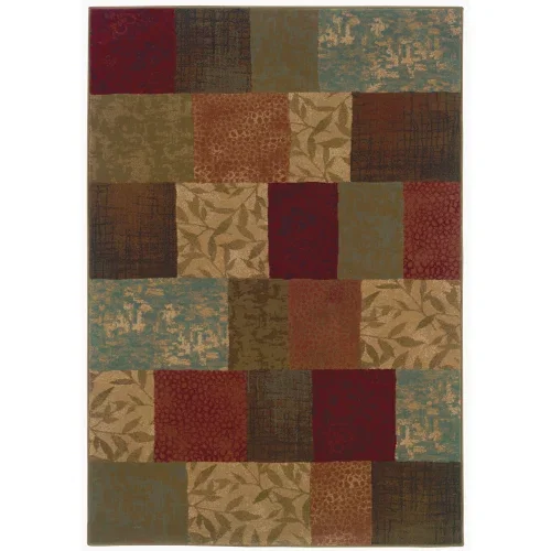 Tapete Casona Patchwork en Verde