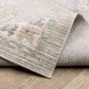 Tapete Cava Persa en Beige con Azul