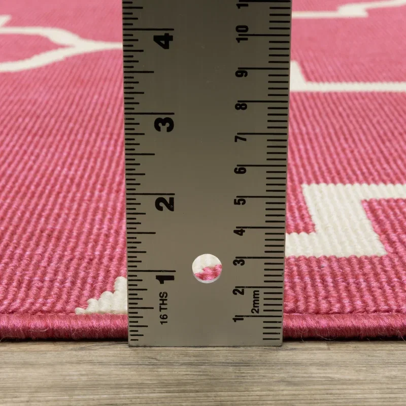 Tapete Colibrí Quatrefoil en Rosa