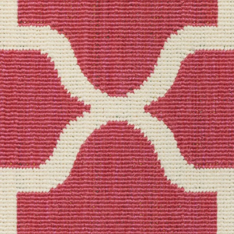 Tapete Colibrí Quatrefoil en Rosa