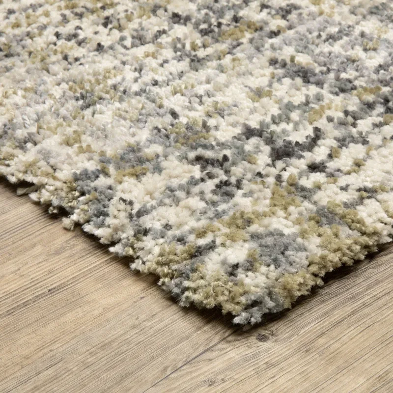 Tapete Colorado Tramado en Marfil