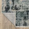 Tapete Cubierta Abstracta con Azul y Beige