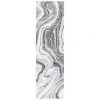 Tapete Destreza Abstracto en Gris con Azul