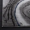 Tapete Destreza Abstracto en Gris con Azul