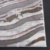 Tapete Destreza Abstracto en Gris con Beige