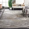 Tapete Destreza Abstracto en Gris con Beige