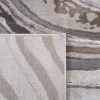 Tapete Destreza Abstracto en Gris con Beige