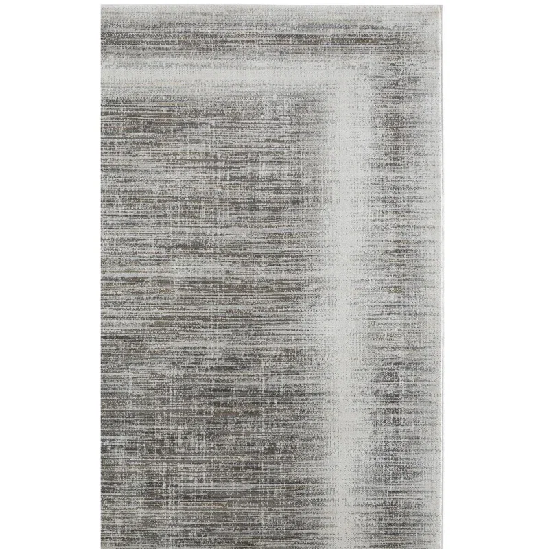 Tapete Destreza Abstracto en Gris con Dorado