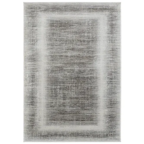 Tapete Destreza Abstracto en Gris con Dorado