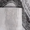 Tapete Destreza Abstracto en Gris con Vino