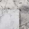 Tapete Destreza de Trazos Dinámicos en Gris con Dorado