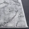 Tapete Destreza de Trazos Marmóreos en Gris con Gris Oscuro