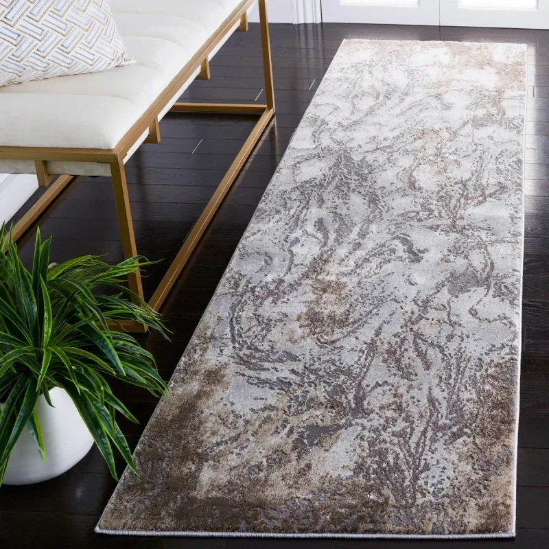 Tapete Destreza Vintage en Gris con Taupe