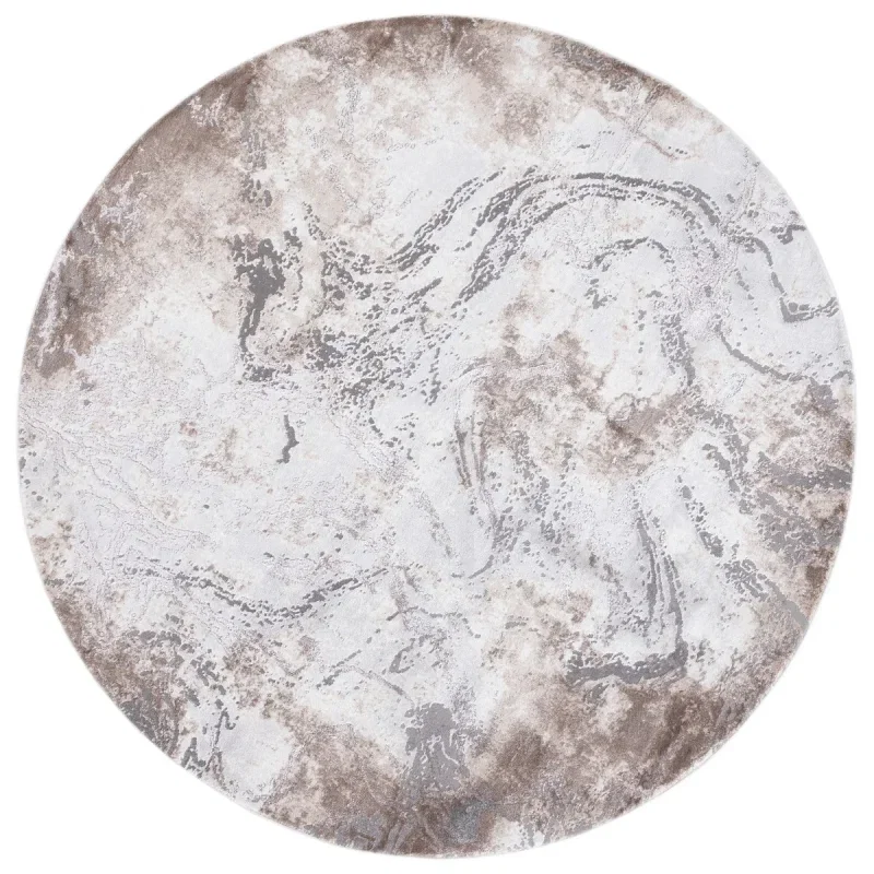 Tapete Destreza Vintage en Gris con Taupe