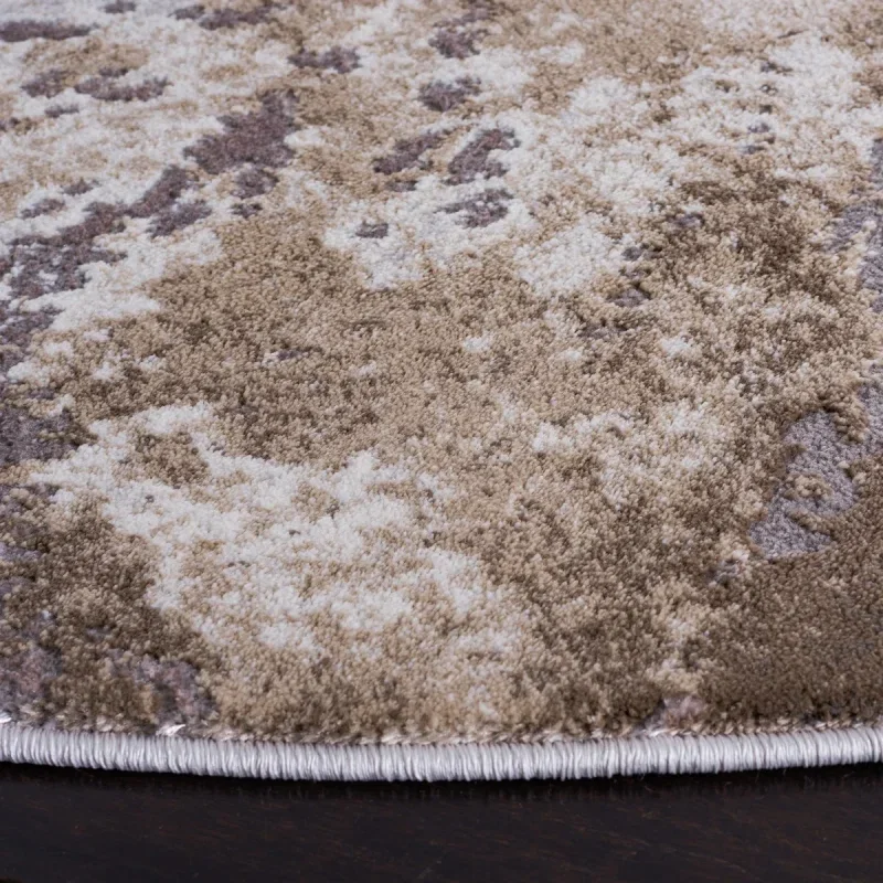 Tapete Destreza Vintage en Gris con Taupe