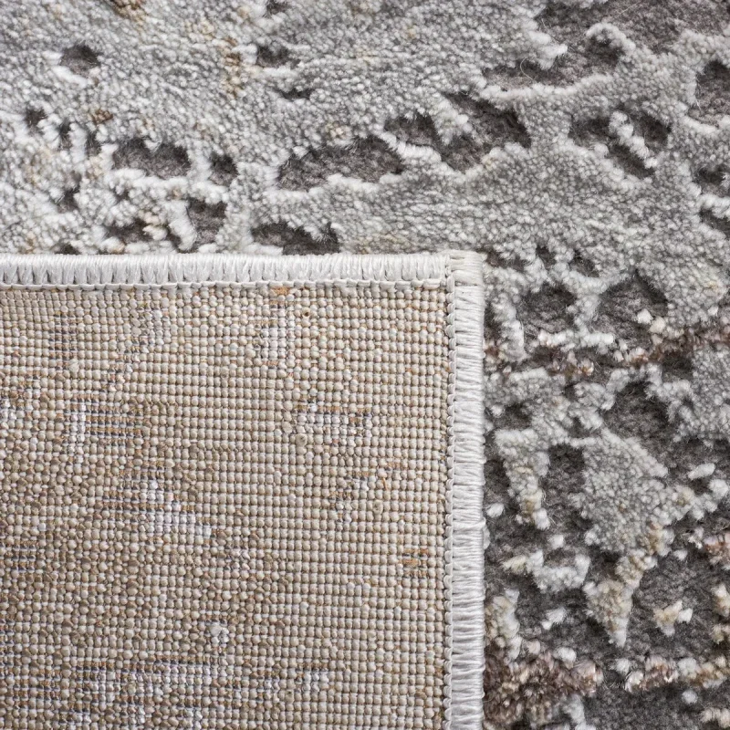 Tapete Destreza Vintage en Gris con Taupe
