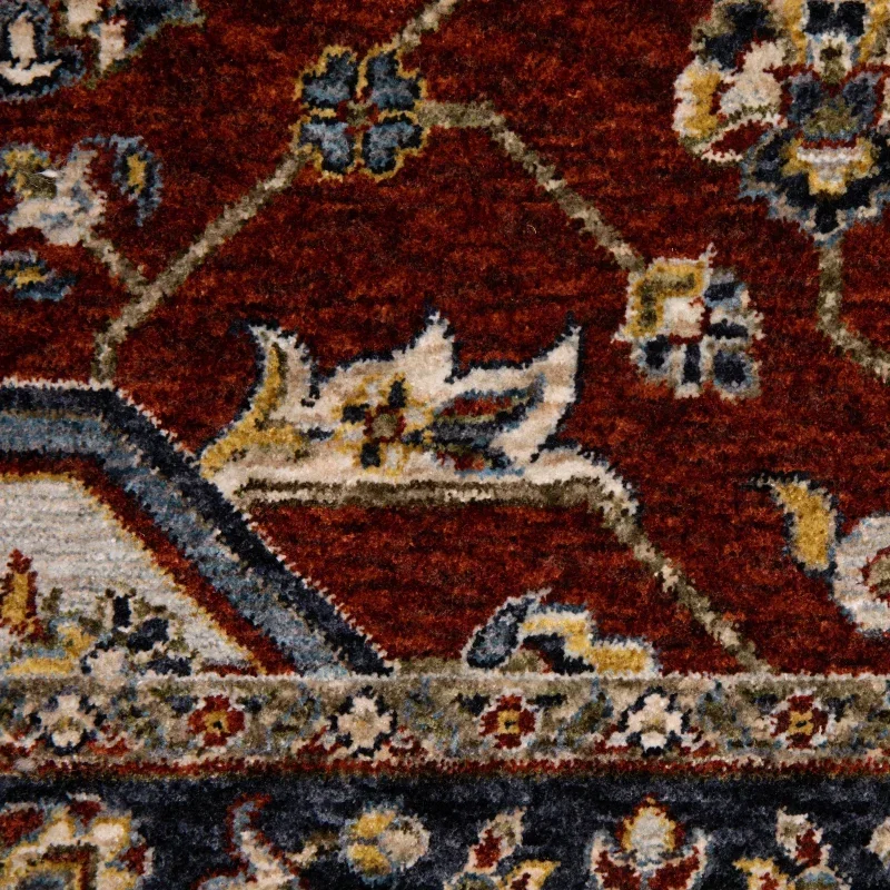 Tapete Dinastía Kashan en Rojo
