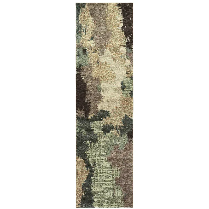Tapete Evolución Camuflaje en Verde