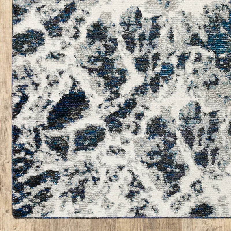 Tapete Evolución Marea en Azul