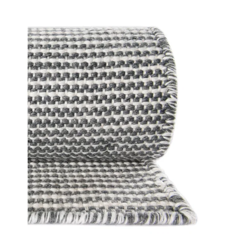 Tapete Exterior Aventura Rayas Finas en Gris