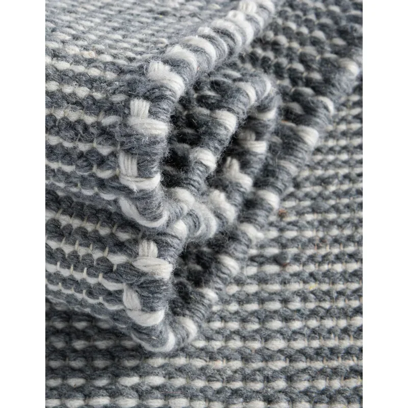 Tapete Exterior Aventura Rayas Finas en Gris