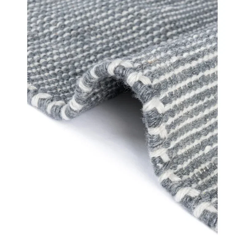 Tapete Exterior Aventura Rayas Finas en Gris