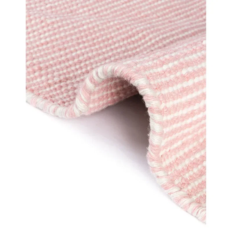 Tapete Exterior Aventura Rayas Finas en Rosa