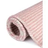 Tapete Exterior Aventura Rayas Finas en Rosa