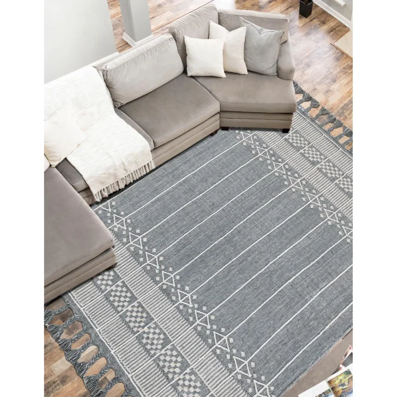 exterior bohemio rayas bohemias en gris