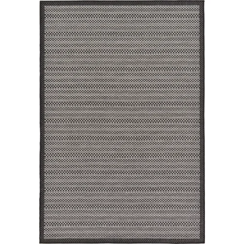 Tapete Exterior Borde Delgado en Gris