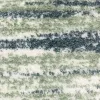 Tapete Figaro Rayas en Azul con Verde