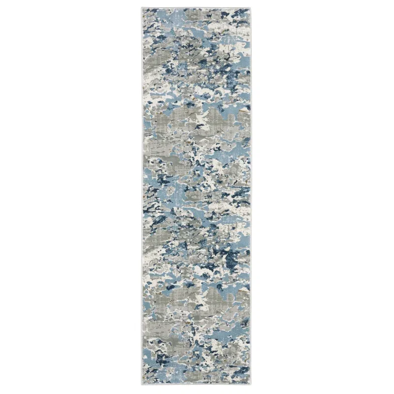 Tapete Glaciar Deshielo en Gris