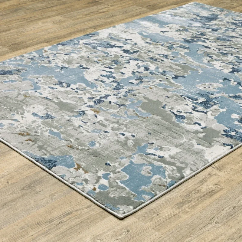 Tapete Glaciar Deshielo en Gris