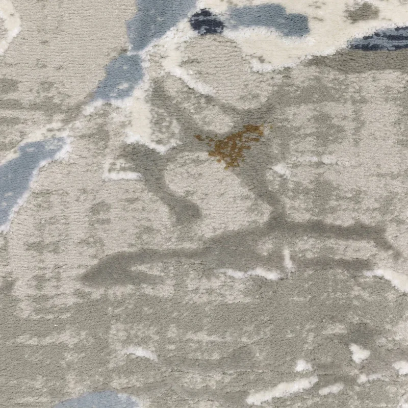Tapete Glaciar Deshielo en Gris