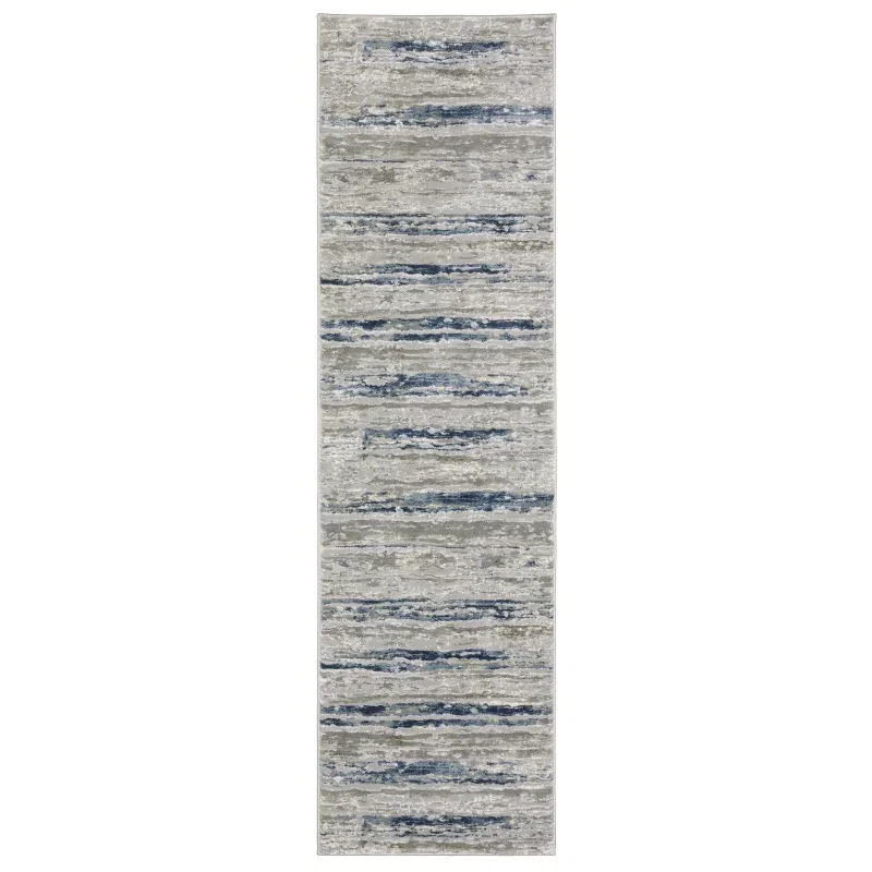 Tapete Glaciar Estratos en Beige