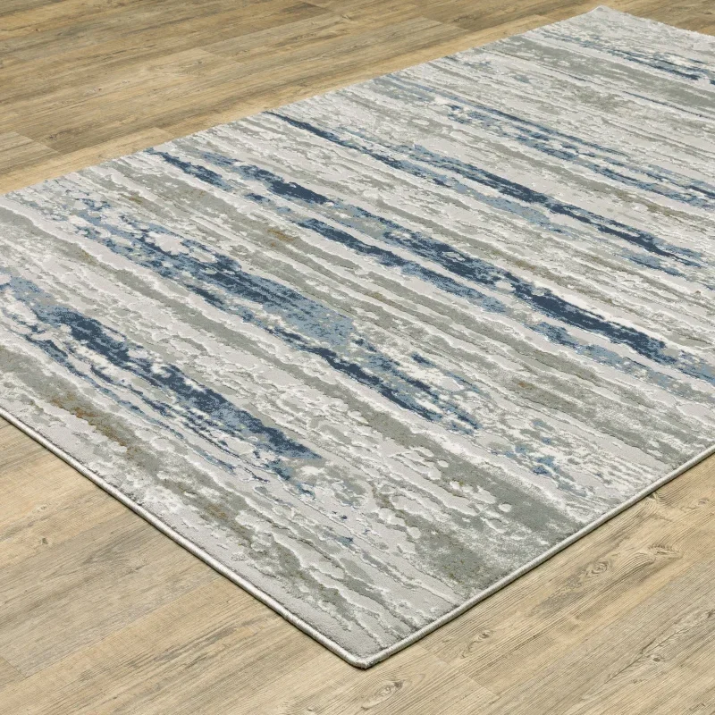 Tapete Glaciar Estratos en Beige