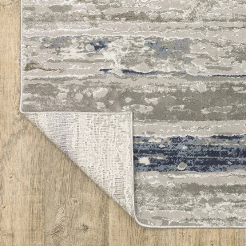 Tapete Glaciar Estratos en Beige