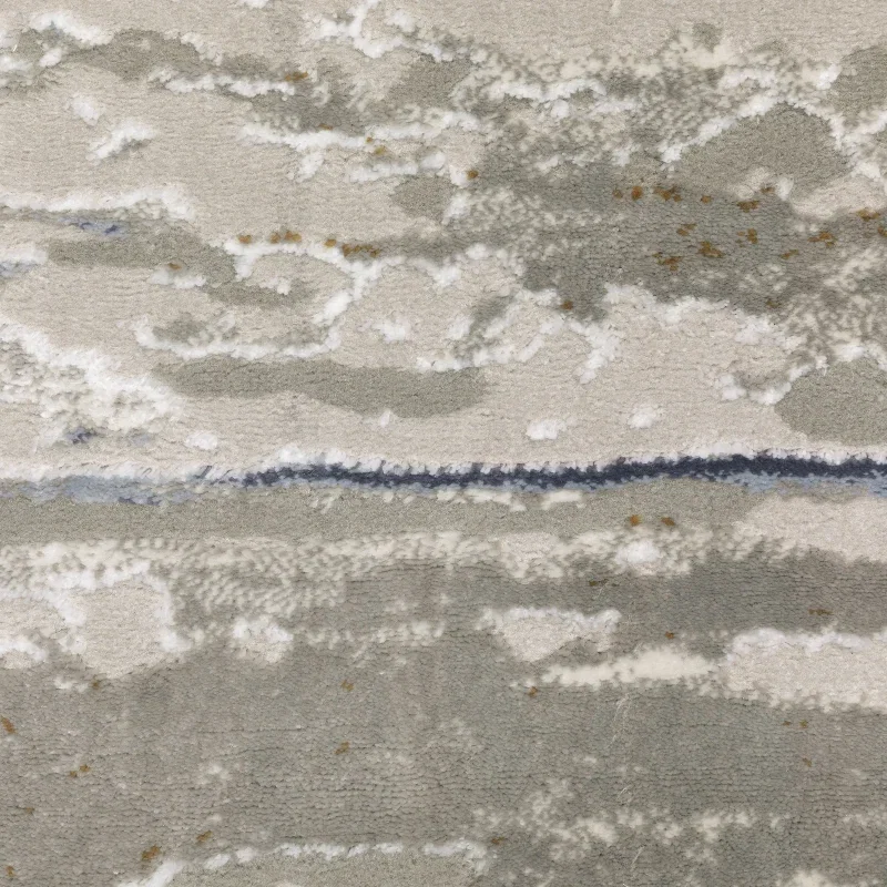 Tapete Glaciar Estratos en Beige