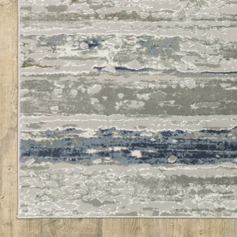 Tapete Glaciar Estratos en Beige