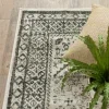 Tapete Granero Tribal en Marfil