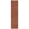 imperial floral persa en rojo