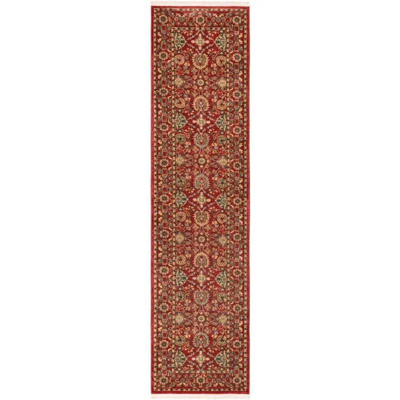 imperial floral persa en rojo